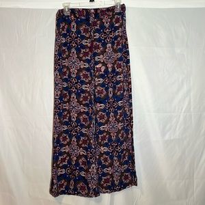 Juniors wide leg -palazzo pants size Med. Boho style